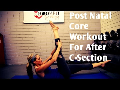 12 Minute C Section Post Natal Core Workout