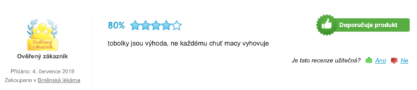 Maca Advance - uzivatelské recenze