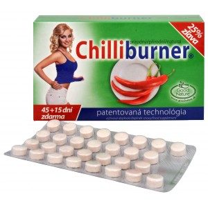 Chilliburner celkem 60 tablet recenze