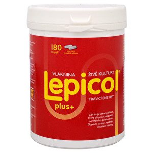 Lepicol Plus 180 kapslí recenze