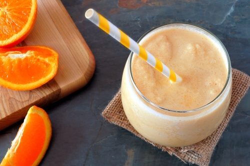 Oranžové smoothie