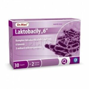 Laktobacily 6 30 kapslí recenze