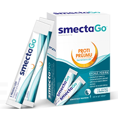 smectaGo Diosmectitum 3g 12 sáčků