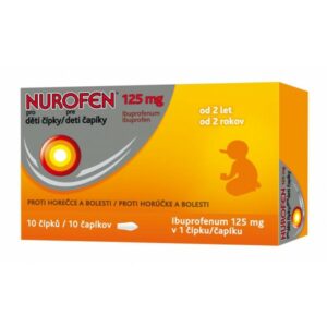 Nurofen Pro děti 125 mg 10 čípků