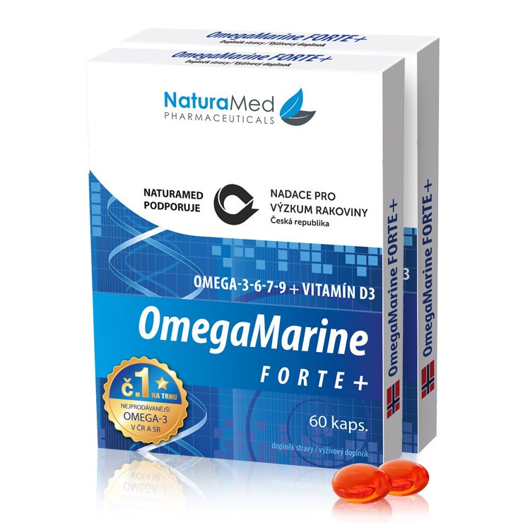 OmegaMarine Forte+ recenze, hodnocení, ceny Bio Poradce