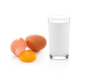 Mléčná dieta a vejce