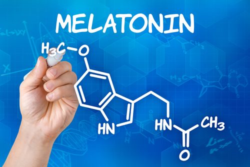 melatonin vzorec