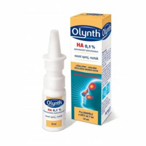 Olynth HA Nosní sprej pro dospělé a děti od 7 let 0,1% 10 ml