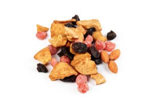 sušené ovoce a oříšky při Mačingové dietě