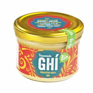 Přepuštěné máslo GHI 220 ml BIO   COUNTRY LIFE