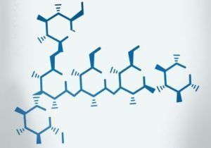Beta glukan - chemický vzorec