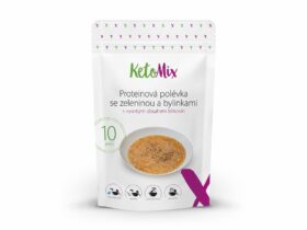 Proteinová polévka se zeleninou a bylinkami (10 porcí) – KetoMix