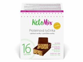 Proteinové tyčinky: zdravá vanilková pochoutka – KetoMix